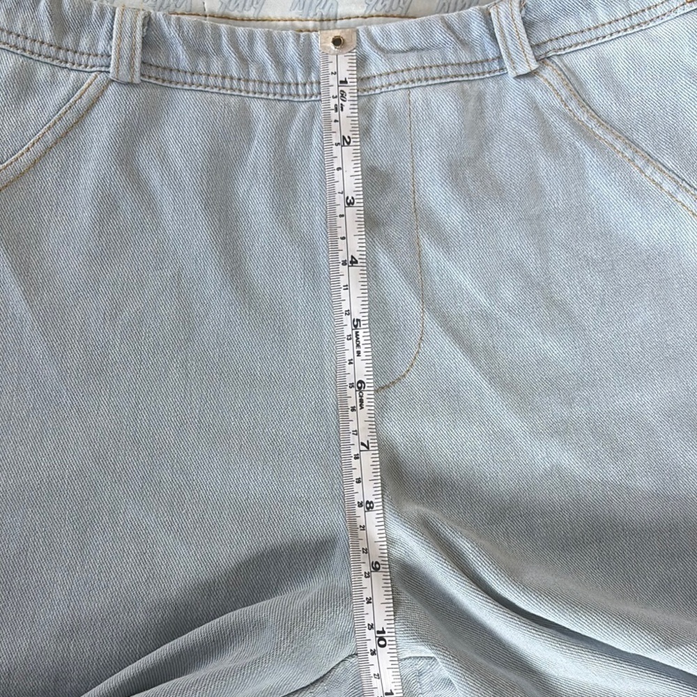 YITTY Stretch Jeans Women’s Sz Medium Streetwear Athleisure Stonewash - Picture 7 of 10